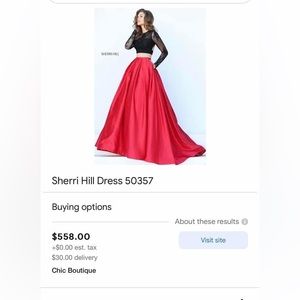 Sherri Hill prom dress size 6